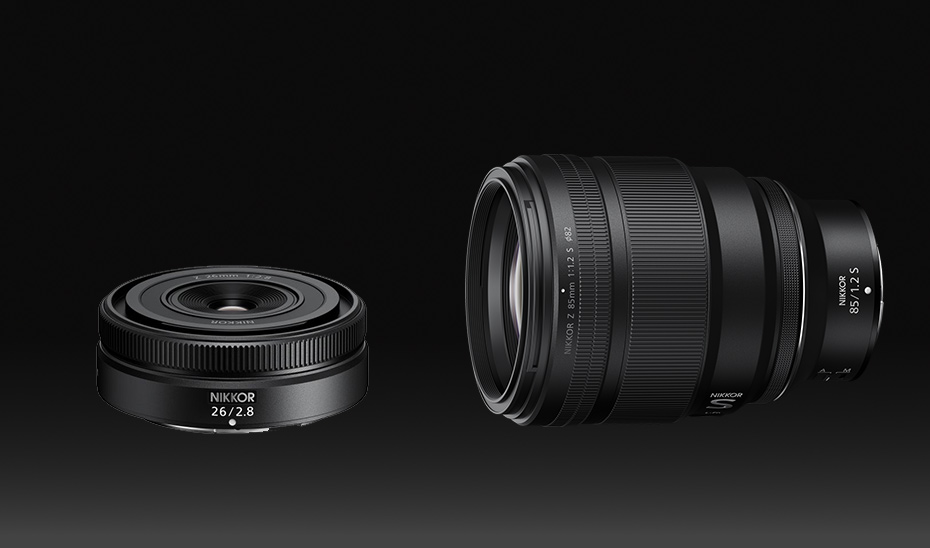 nikon-announces-nikkor-z-85-f-1-2-S-en-z-26mm-f-2-8-pancake-lens-cameradealsonline