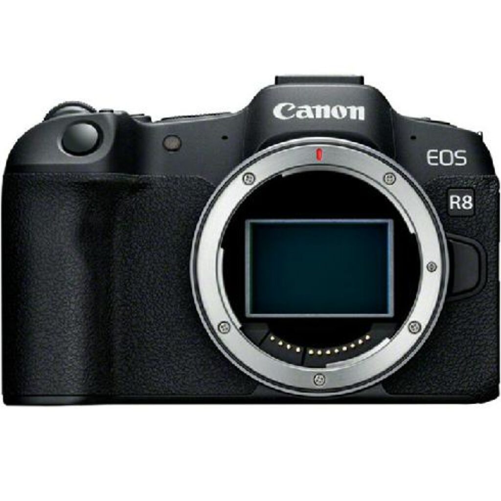 Canon-EOS-R8-with-24-50mm-full-frame-mirrorless-camera-cameradealsonline